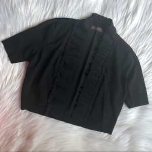 Black cardigan top size M